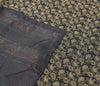 Black Banarasi Diwan Set – Rich Silk Woven Zari Brocade Cushion & Bolster Cover