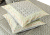 Gray Grace – Banarasi Silk Zari Brocade Diwan Set with Cushions & Bolster Cover
