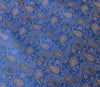 Ethnic Blue Banarasi Diwan Set – Featuring Silk Fabric & Intricate Zari Brocade