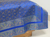 Ethnic Blue Banarasi Diwan Set – Featuring Silk Fabric & Intricate Zari Brocade