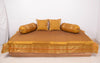 Regal Mustard Banarasi Diwan Set-Featuring Silk Fabric & Intricate Zari Brocade