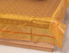 Regal Mustard Banarasi Diwan Set-Featuring Silk Fabric & Intricate Zari Brocade