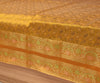 Regal Mustard Banarasi Diwan Set-Featuring Silk Fabric & Intricate Zari Brocade