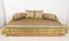 Banarasi Ethnic Diwan Set Cushion & Bolster Cover Silk & Woven Zari Brocade