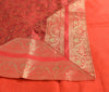 Red Banarasi Diwan Set– Silk Zari Brocade Indian Gift Cushions & Bolster Cover