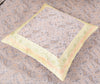 Off White Banarasi Diwan Set Silk Zari Brocade Indian Gift Cushion Bolster Cover