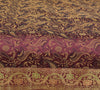 Wine Grace Diwan Set– Banarasi Silk Zari Brocade Indian Cushions & Bolster Cover