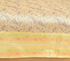 Beige Banarasi Diwan Set Silk Zari Brocade Indian Gift Cushion & Bolster Cover