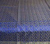 Banarasi Blue Diwan Set Cushion & Bolster Cover Silk & Woven Zari Brocade