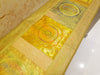 Dining Table Runner Wall Tapestry Woven Zari Brocade Banarasi Cover MultiColor 4