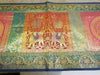 Dining Table Runner Wall Tapestry Woven Zari Brocade Banarasi Cover Multi-Color