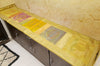 Dining Table Runner Wall Tapestry Woven Zari Brocade Banarasi Cover Multi-Color