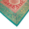 Dining Table Runner Mandala Woven Zari Brocade Banarasi Decor Cover Multi color