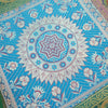 Dining Table Runner Mandala Woven Zari Brocade Banarasi Decor Cover Multi color
