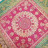 Dining Table Runner Mandala Woven Zari Brocade Banarasi Decor Cover Multi color
