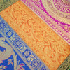 Dining Table Runner Floral Zari Brocade Banarasi Cover Mandala Woven Multi Color