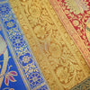 Dining Table Runner Zari Brocade Banarasi Decor Cover Elephant Woven Multi Color