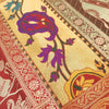 Dining Cover Table Runner Elephant Woven Zari Brocade Banarasi Gift Multi Color