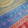 Dining Table Runner Woven Mandala Zari Brocade Banarasi Decor Cover Multi Color
