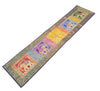 Multi-Color Table Runner Premium Brocade Elephant Zari Woven Dining Home Decor