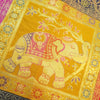 Multi-Color Table Runner Premium Brocade Elephant Zari Woven Dining Home Decor