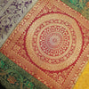 Dining Table Runner Mandala Woven Zari Brocade Banarasi Decor Cover Multi Color