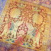 Dining Table Runner Ethnic Handmade Gold Banarasi Brocade Silk Elephant Work
