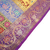Dining Table Runner Ethnic Handmade Gold Banarasi Brocade Silk Elephant Work