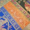 Dining Table Runner Wall Tapestry Woven Zari Brocade Banarasi Cover Multi Color