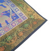 Dining Table Runner Handmade Elephant Mandala Woven Gold Banarasi Brocade Silk