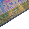 Dining Table Runner Handmade Elephant Mandala Woven Gold Banarasi Brocade Silk