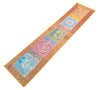 Dining Table Runner Elephant Peacock Woven Zari Brocade Banarasi Handmade Cover