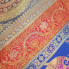 Dining Table Runner Woven Mandala Zari Brocade Banarasi Cover Decor Multi Color