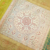 Dining Cover Table Runner Mandala Woven Zari Brocade Banarasi Decor Multi Color