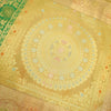 Dining Cover Table Runner Mandala Woven Zari Brocade Banarasi Decor Multi Color