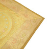 Dining Cover Table Runner Mandala Woven Zari Brocade Banarasi Decor Multi Color
