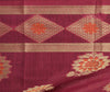 Pink Banarasi Dupatta Indian Art Silk Woven Zari Brocade Long Stole Scarves