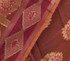 Indian Banarasi Dupatta Indian Art Silk Woven Zari Brocade Long Stole Scarves