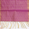 Purple Banarasi Dupatta Indian Art Silk Woven Zari Brocade Long Stole Scarves
