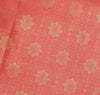 Peach Banarasi Dupatta Indian Art Silk Woven Zari Brocade Long Stole Scarves