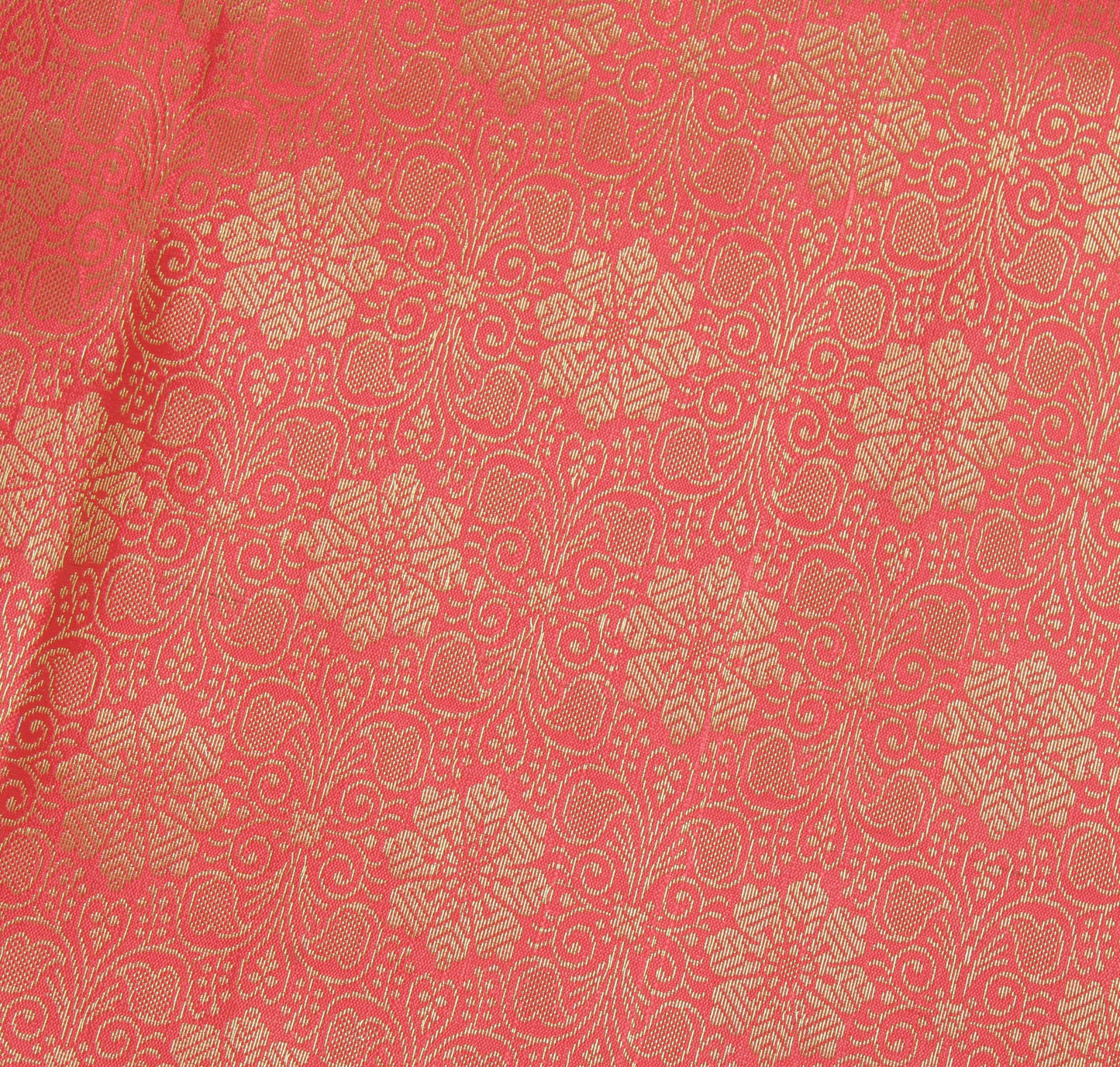 Peach Banarasi Dupatta Indian Art Silk Woven Zari Brocade Long Stole Scarves