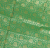 Green Banarasi Dupatta Indian Art Silk Woven Zari Brocade Long Stole Scarves