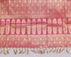 Pink Banarasi Dupatta Indian Art Silk Woven Zari Brocade Long Stole Scarves