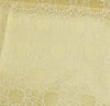 Cream Banarasi Dupatta Indian Art Silk Woven Zari Brocade Long Stole Scarves