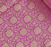 Purple Banarasi Dupatta Indian Art Silk Woven Zari Brocade Long Stole Scarves