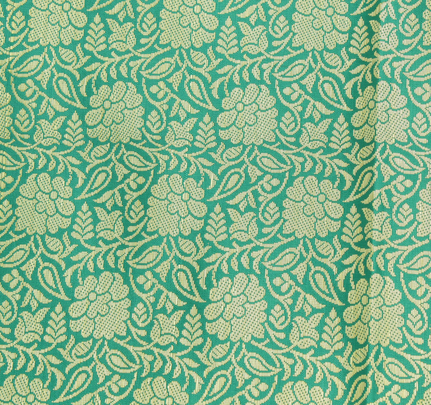Green Banarasi Dupatta Indian Art Silk Woven Zari Brocade Long Stole Scarves