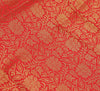 Red Banarasi Dupatta Indian Art Silk Woven Zari Brocade Long Stole Scarves