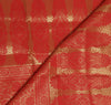 Red Banarasi Dupatta Indian Art Silk Woven Zari Brocade Long Stole Scarves