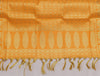 Orange Banarasi Dupatta Indian Art Silk Woven Zari Brocade Long Stole Scarves
