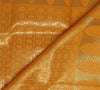 Orange Banarasi Dupatta Indian Art Silk Woven Zari Brocade Long Stole Scarves